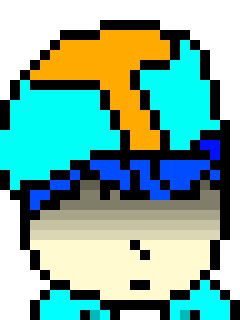 [05b0c1] (Back) *He turns from a metal Endoskeleton Frame.* Hold on. I'll be o-.... *He turns and keeps working*