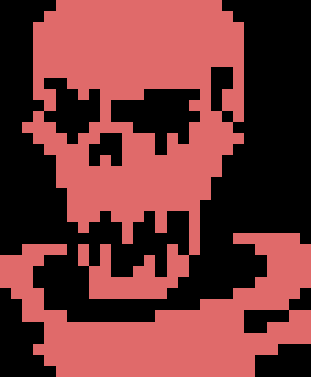 [c8376b] AND, HUMAN, BECAUSE IT IS I, THE GREAT, TERRIBLE PAPYRUS!!! NYAH HAH HA HA! -Fell papyrus (cleetus)