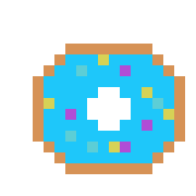 [1512e2] Pixel Art Donut
