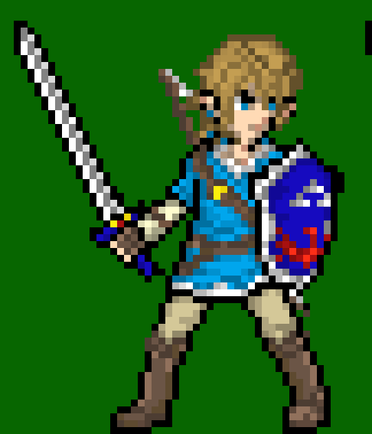 [4076f0] GAH! -he gets thrown and falls onto the ground, but gets back up quickly- -Link (cleetus)