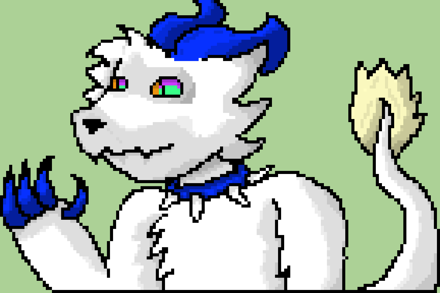 [95be89] Karmatic Future Timeline : Terrence - That someone being this blue boy... I might bring him back... If... Anyone even wants me to roleplay with them... Even though... This site is just Undertale and Pokémon... Unlike... In the past...