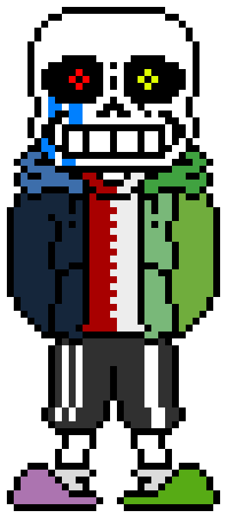 [d6b045] Mat-cid Sans: *Melts Multiverse's Eyes*