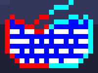 [17d6d3] (YOU PRACTICE YOU MANNERISMS INTO THE WALL...) IF THIS MIRROR WERE CLEARER I'D BE STANDING SO TALL!