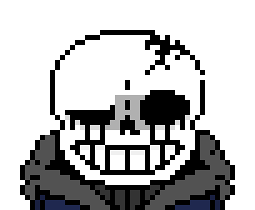 [55e4e5] -turns to nightmare- That Rock Has A Name? -Killer!Sans