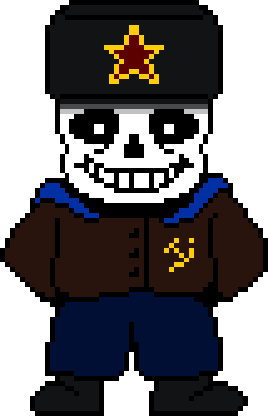 [76237e] PeterPlay19 RussianTale Sans Battle Sprite.