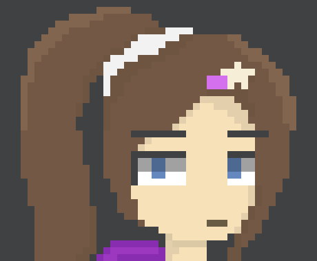 [6a7b6a] *Looks up at Mira* Yeah... I'm fine.   -Astral   (fixed so Astral looks up)