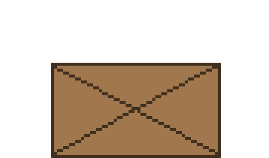 [45d928] -the box falls on its side...the top reads "aperture science"-