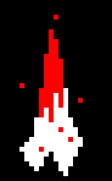 [fdea83] *millon bones fly through the area and one goes through multiverse's chest knocking him to 1 hp