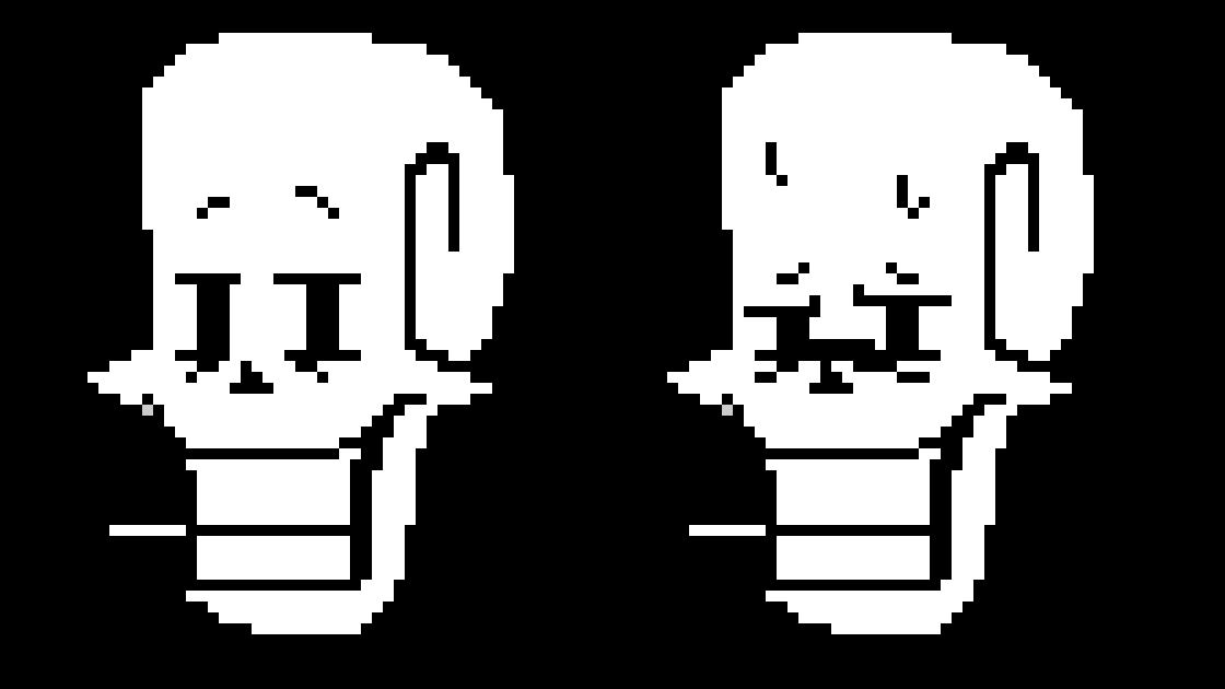 [e8dd50] [ Two TS! Underswap paps faces - Danger ]