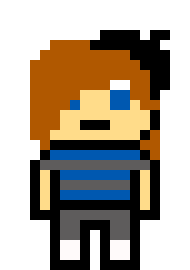 [dac259] danganronpa pixel sprite Uta