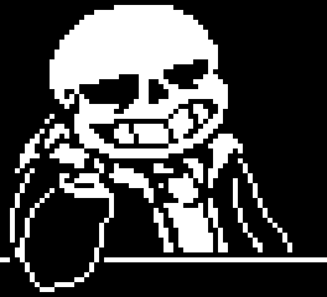 [11a9d7] Atleast Blue's Normal.. -ShopKeeper Sans