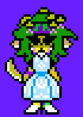 [970cdd] Autumn-*Casually removes dress and heels and summons the Deal Maker and the her scythe and begins to attack Biggie*