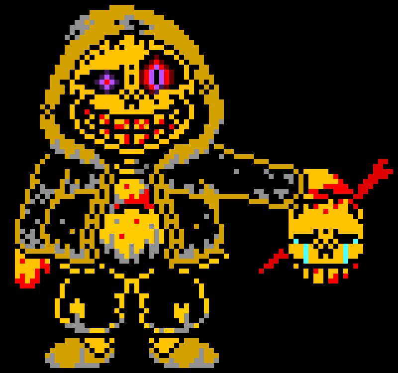 [fedf74] *Looks at Betty, then at the group trying to stop Betty* HEHEHEHEHEH... I'll join you guys... just to kill THAT PREY STEALING SON-OF-A-BITCH! *Attacks Betty*