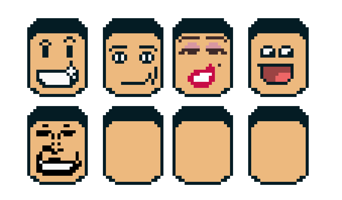 [d5952a] w faces for new oc or nah