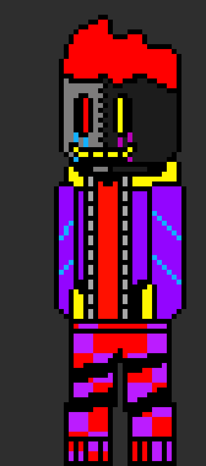 [812b32] Underverse error Molt done!! - Ink Molt!