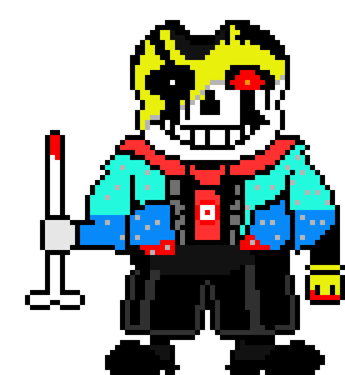[c1681f] bendy sans insanty brave sans underfell.