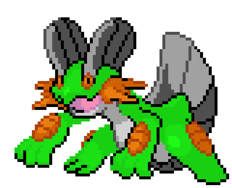 [51b31f] Swampert Green