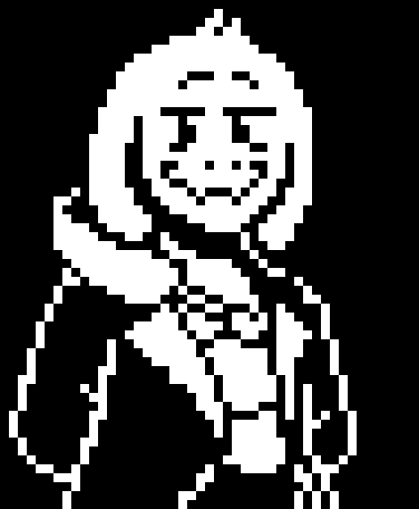 [2c06c5] -He simply dodged it- From, the "God of hyperdeath", your kinda slow... Ya, gotta be more "Sudden"... -It`s another Asriel-