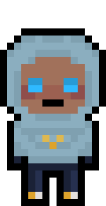 [1455b3] danganronpa pixel sprite base falling_acorn