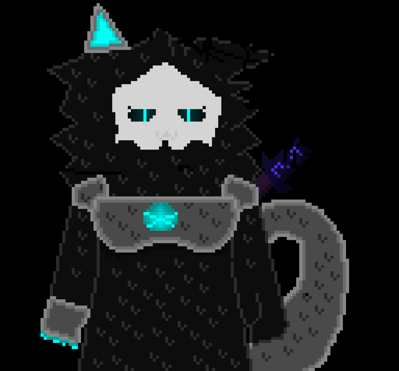 [74d5ce] *sits down at the bar and starts drinking her coffee*