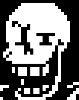 [df4002] (Papyrus used blue bones to made them stay still) YOU SHALL NOT HARM THE HUMAN!!!