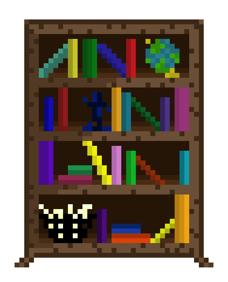 [6ed5d6] bookcase