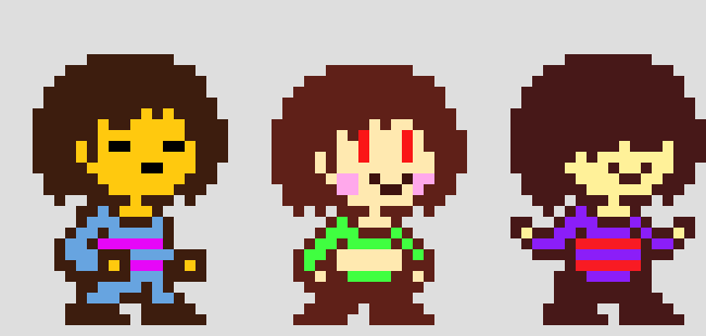 [c7ccc6] Me, Frisk, chara