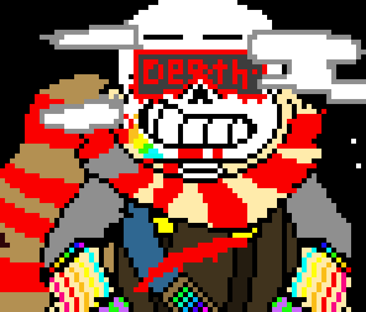 [41735c] First to draw a mustache on my sprite gets to keep it until my 3 hour zoom is over - Fresh!Ink sans