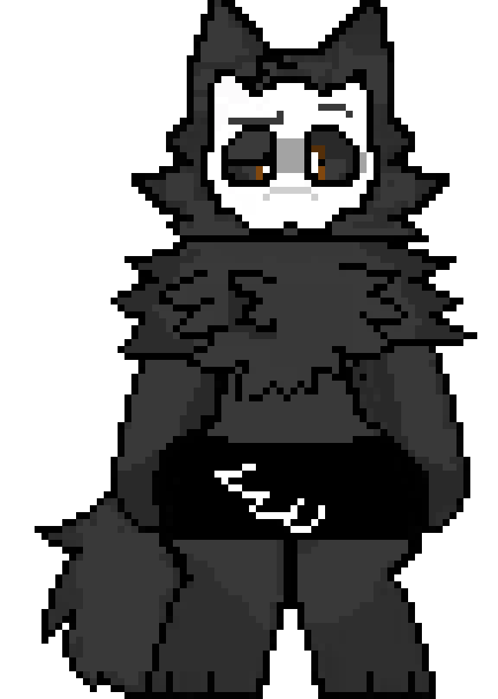 [2211ff] [Changed]: Evan The Dark Latex Wolf (My Take) [Closed eyes]