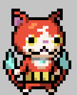 [990543] (This Jibanyan is from the Anime/Show because I haven't played the games :/) Nyate, do you know where we are? ....Nyate? 