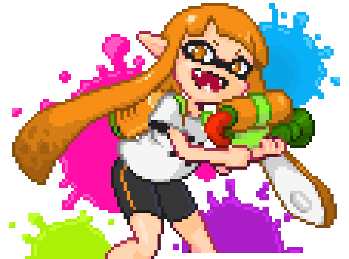 [9664c4] Battle ready inkling