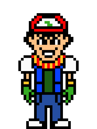 [9664c4] Ash Ketchum as Papyrus