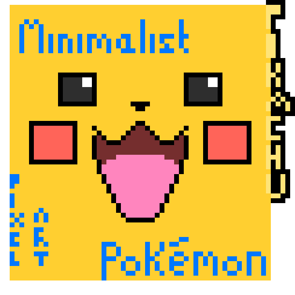 [9664c4] Minimalist Pikachu