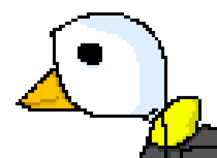 [5b2f3e] (and with that ima RP with goose) -wakes up near a bush in a Pixel Pond-