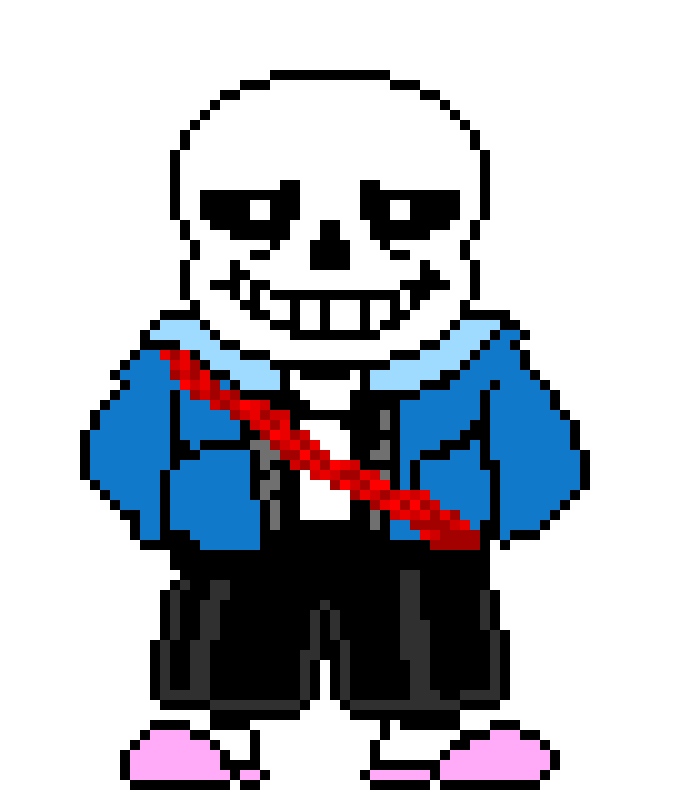 [96ca9c] well do you think we'd let somebody who does'nt know what the hell they're doing join?*teleports everyone to the test room* well there are neumerous obsticals that are similer to differant attcks...this is test 1/2-dead sans