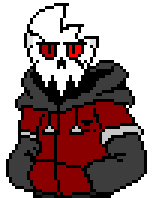 [15ee58] -walks into lobby and sees everyone- oh boy...i may count as the oogie boogie man in my universe...its useless to start a fight for no reason