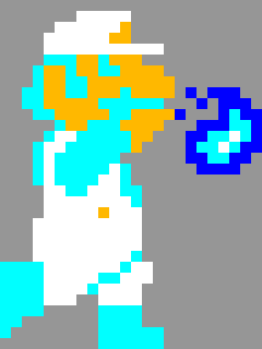 [b00d6d] Mario Shooting An Iceball