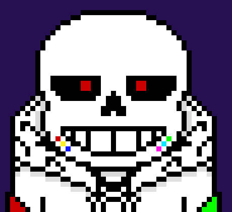 [4a354b] *he creates storyshift knives* (he copies the abilities of the sans roles)