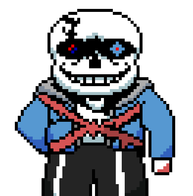 [b7302a] Undertale Last Breath Sans Sprite PHASE 4. (But Not Actually...)
