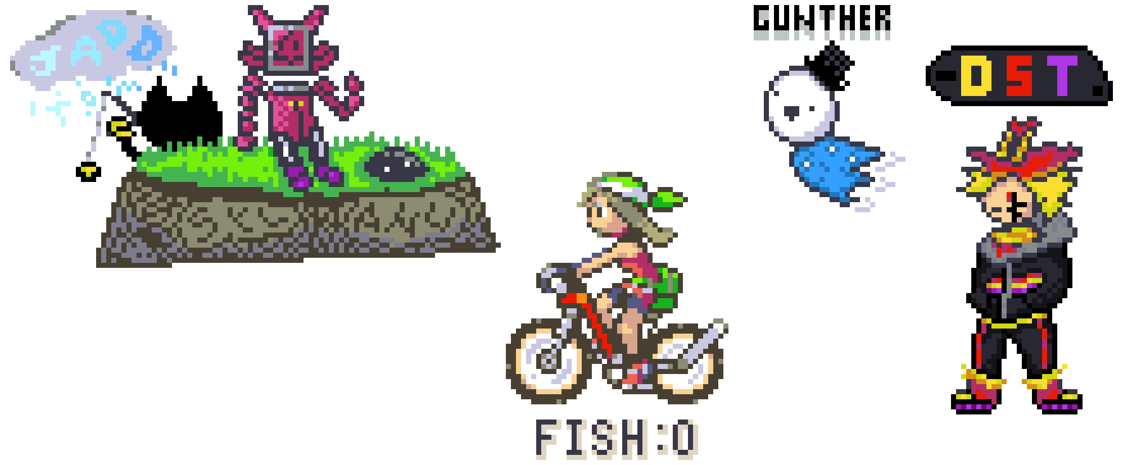 [8aa4ac] Added the Names! | Fish :O