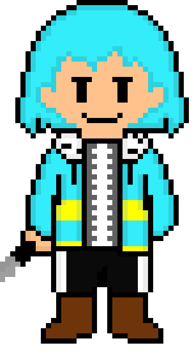 [2fe573] *Shoots Knifes* at Monster what is this thing?