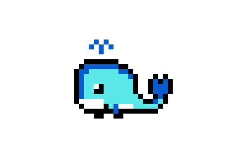 [e3be5b] Pixel Whale