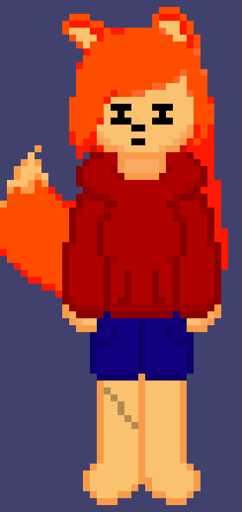 [d8d976] *Rubs eye* You staying or coming? -Foxlya