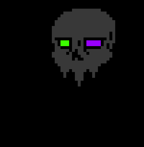 [7b7bce] -looks at everyone from within the forest...karmas looks...almost like an apparition- 