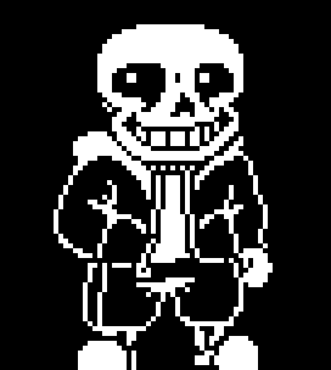 [55e4e5] -toriel just says behind the door- (whos there?) -Sans by Literally NoOne