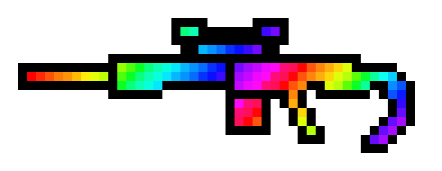 [55e6d6] rainbow gun