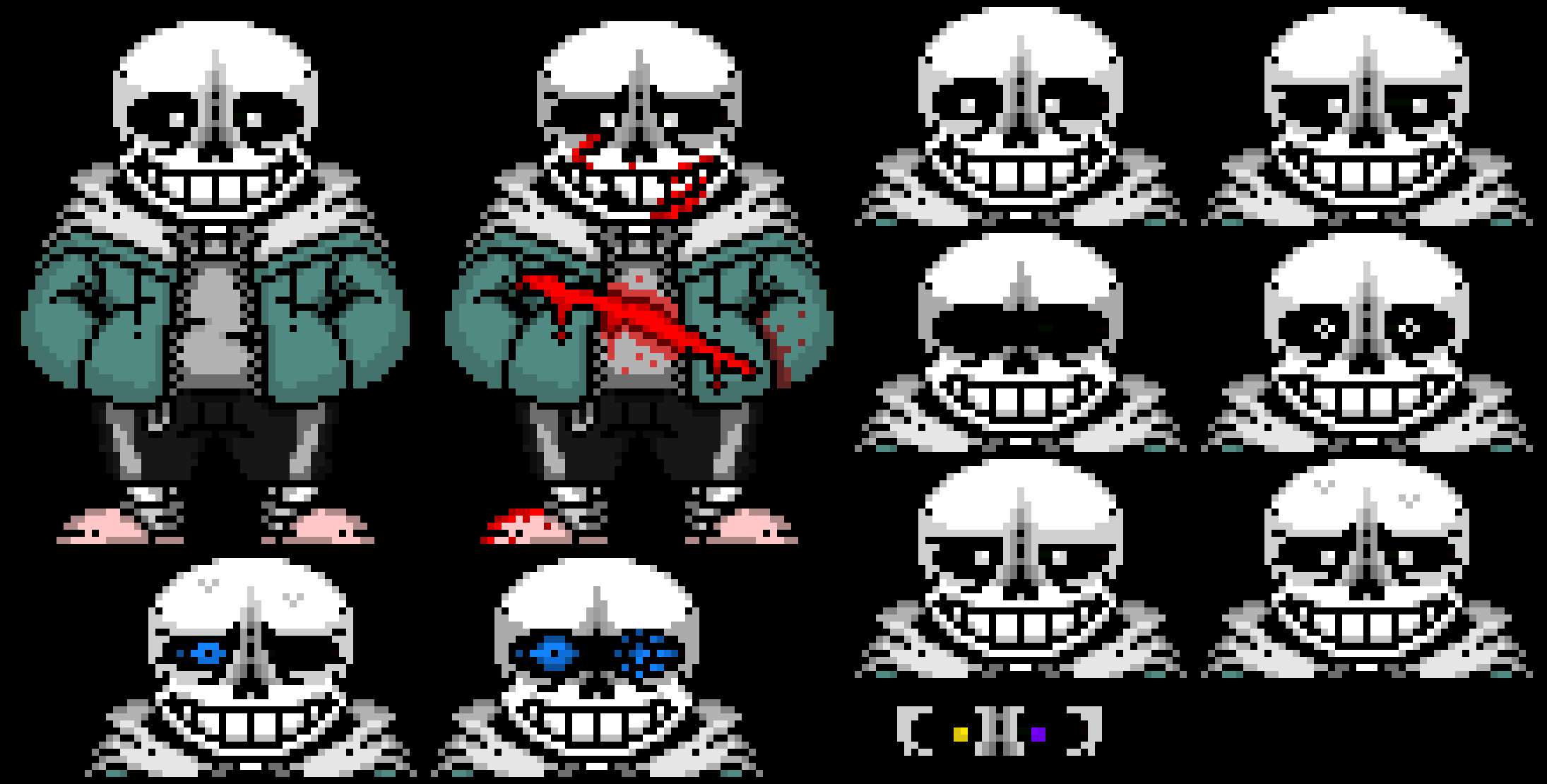 [fedf74] This is what I have so far, Mix made the bottom 4 expressions, and Chris is making more.