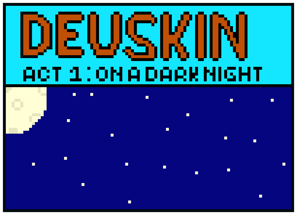 [9664c4] deuskin act one title screen