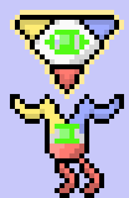 [05b0c1] *https://www.youtube.com/watch?v=Y2UqIiPDtys plays* *He hops out and a wave of spheres surrounded by holy light fly from his body. The aura hurts.*