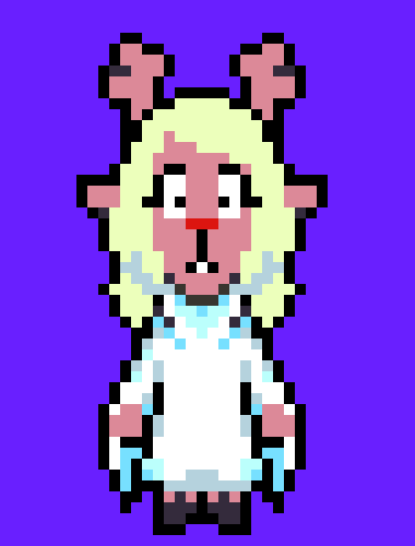 [b3f0e6] Noelle-Now Berdly is saying i should ask Queen to google ¨Deltarune fanart¨ on deviantart and he gave me a weird smirk and now im scared